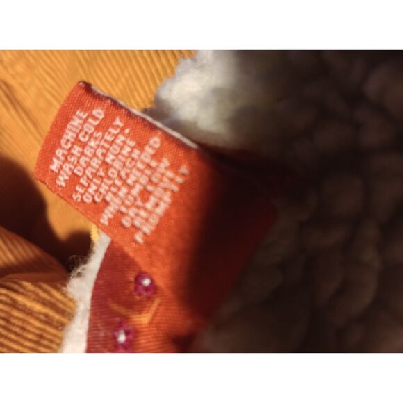 The Children's Place Kids Size XS (4) Orange Corduroy Lined Jacket - Picture 7 of 7